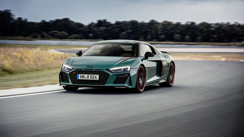 audi r8 green hell edition marks audis five nurburgring victories