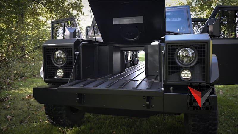 bollinger motors granted patent for frunkgate and passthrough in electric trucks