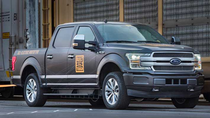 ford f 150 pickup and transit van evs coming by mid 2022 ford says