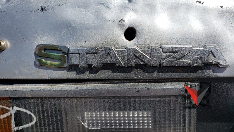 junkyard gem 1985 nissan stanzamino backyard built pickup 2