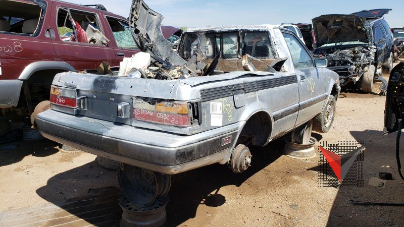 junkyard gem 1985 nissan stanzamino backyard built pickup 6