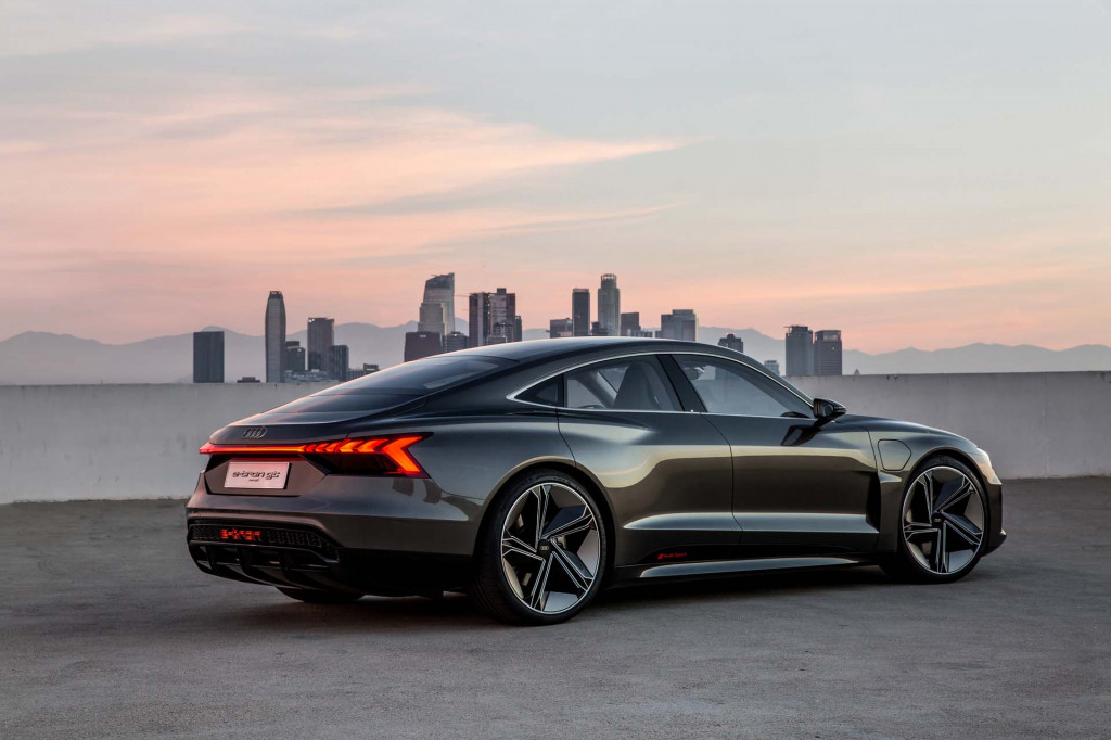 porsche taycans audi twin takes shape