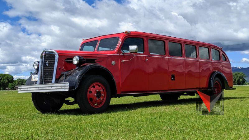 restored 1937 mount rainier tour bus for sale