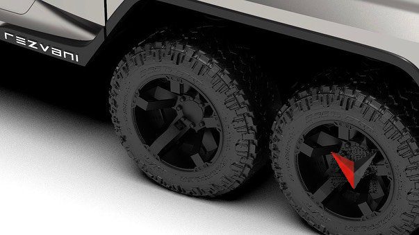 rezvani readies hercules 6x6 off road truck